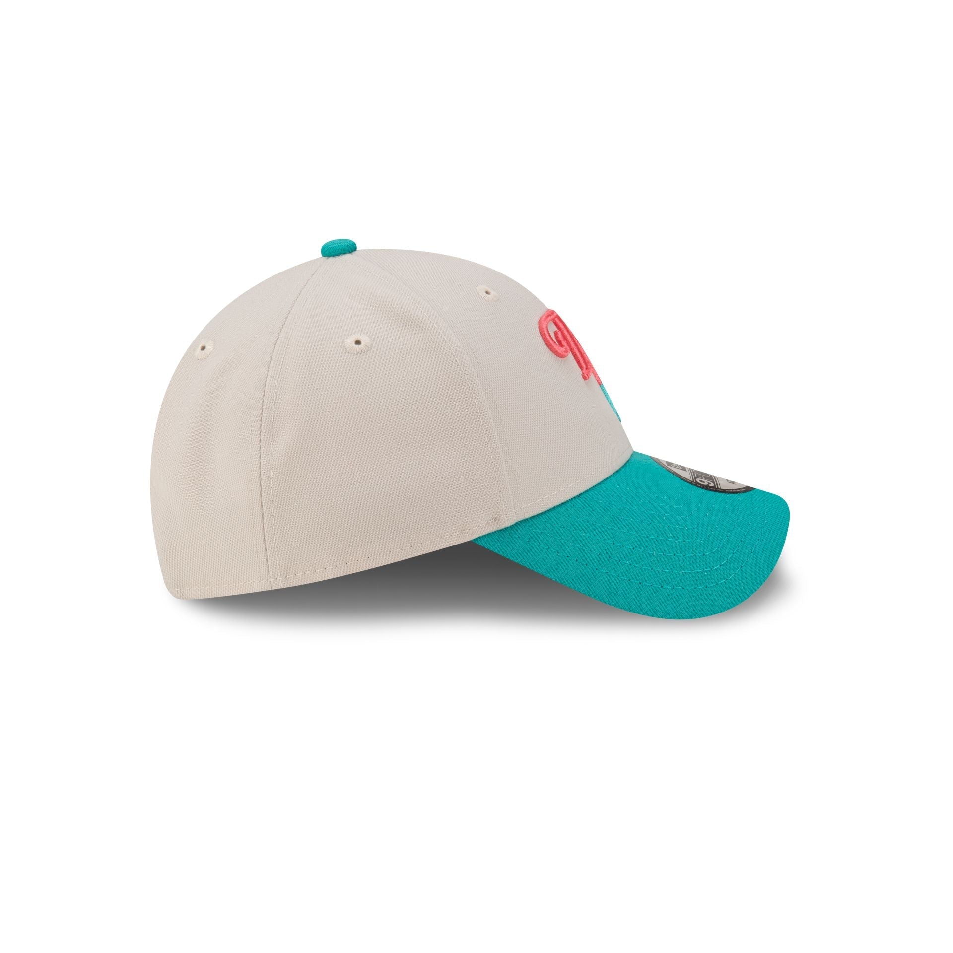Dominican Republic Teal Script 9FORTY Snapback Hat