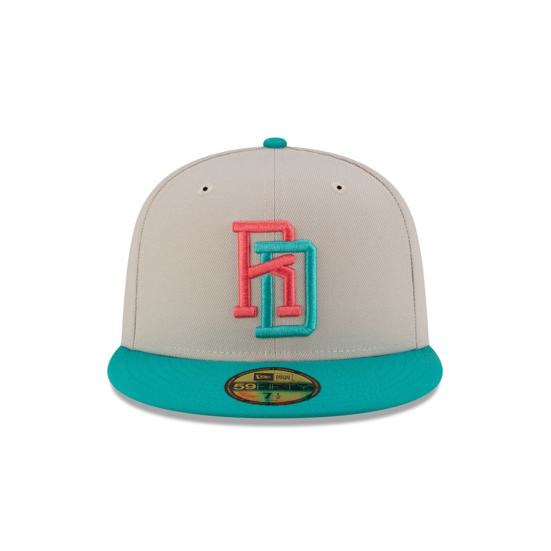 Dominican Republic Teal Alt 59FIFTY Fitted Hat