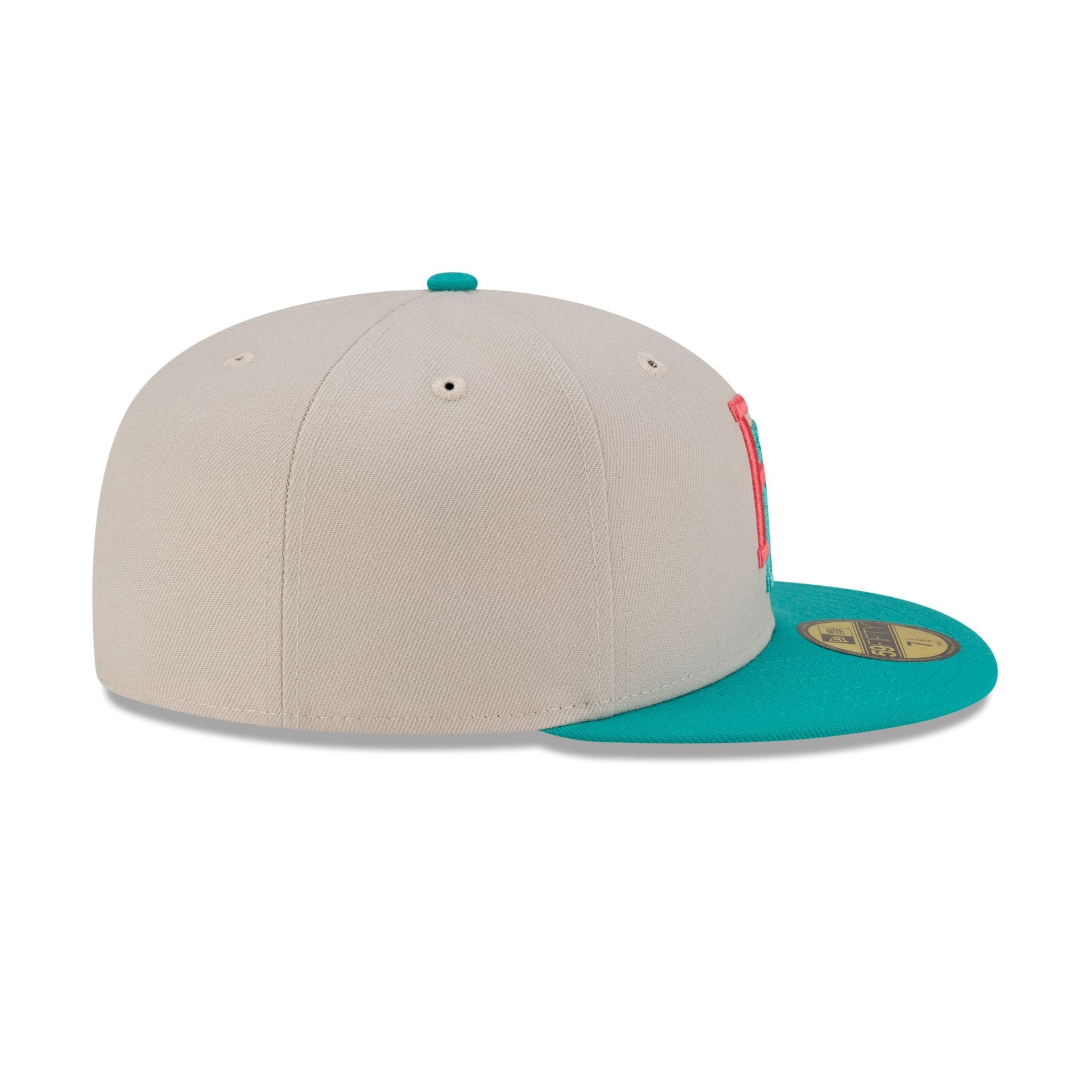 Dominican Republic Teal Alt 59FIFTY Fitted Hat