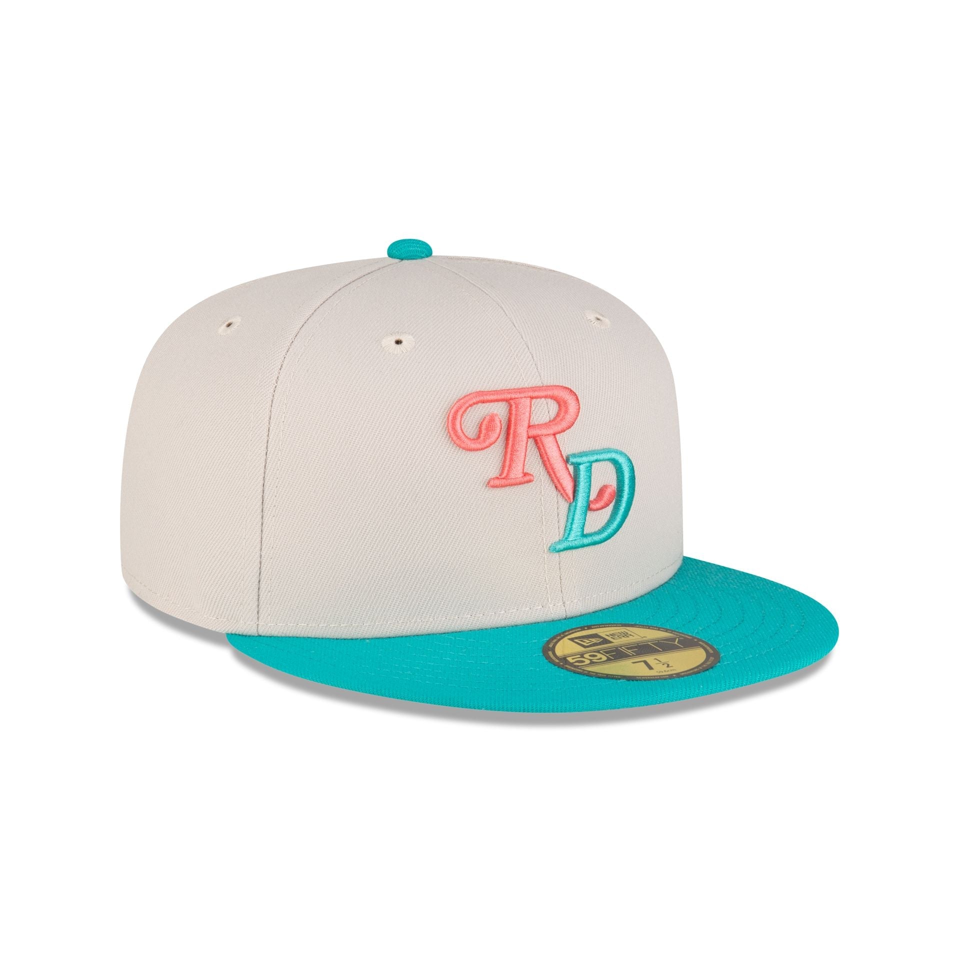 Dominican Republic Chrome Teal 59FIFTY Fitted Hat