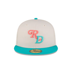 Dominican Republic Chrome Teal 59FIFTY Fitted Hat