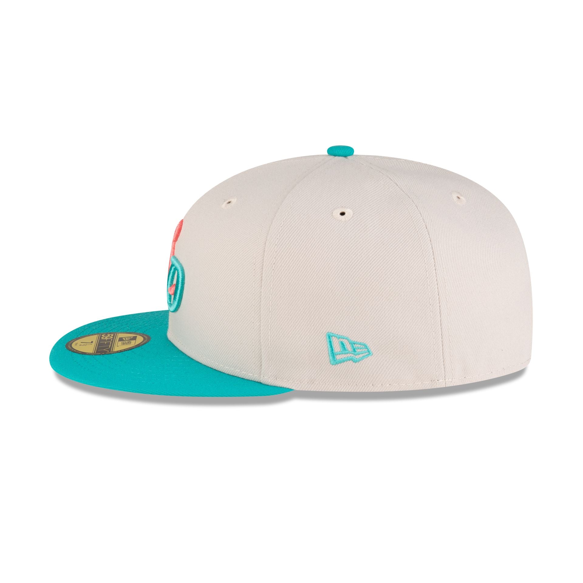 Dominican Republic Chrome Teal 59FIFTY Fitted Hat