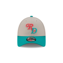 Dominican Republic Teal Script Alt 9FORTY Snapback Hat