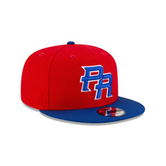 Puerto Rico Red 9FIFTY Snapback Hat