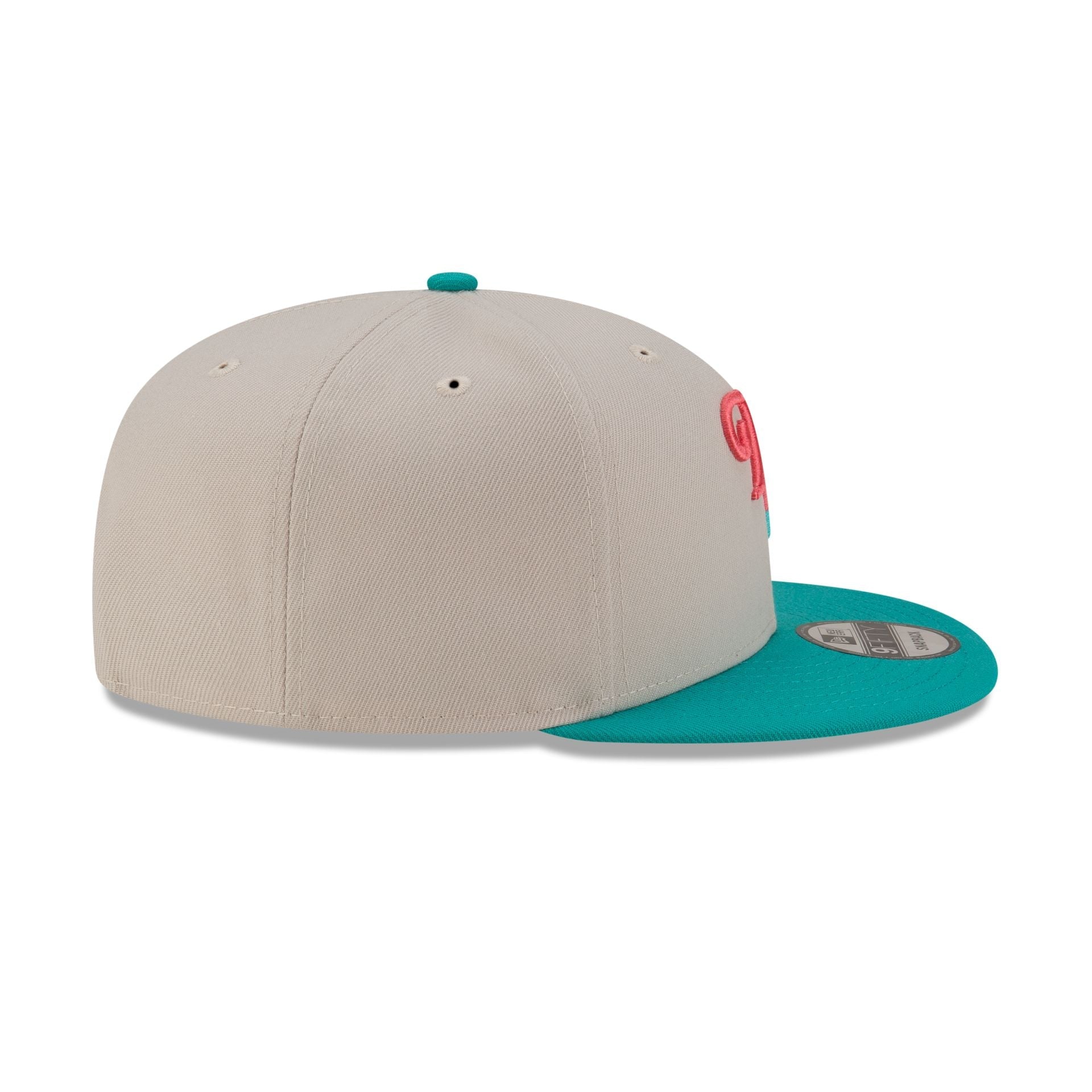 Dominican Republic Teal Script 9FIFTY Snapback Hat