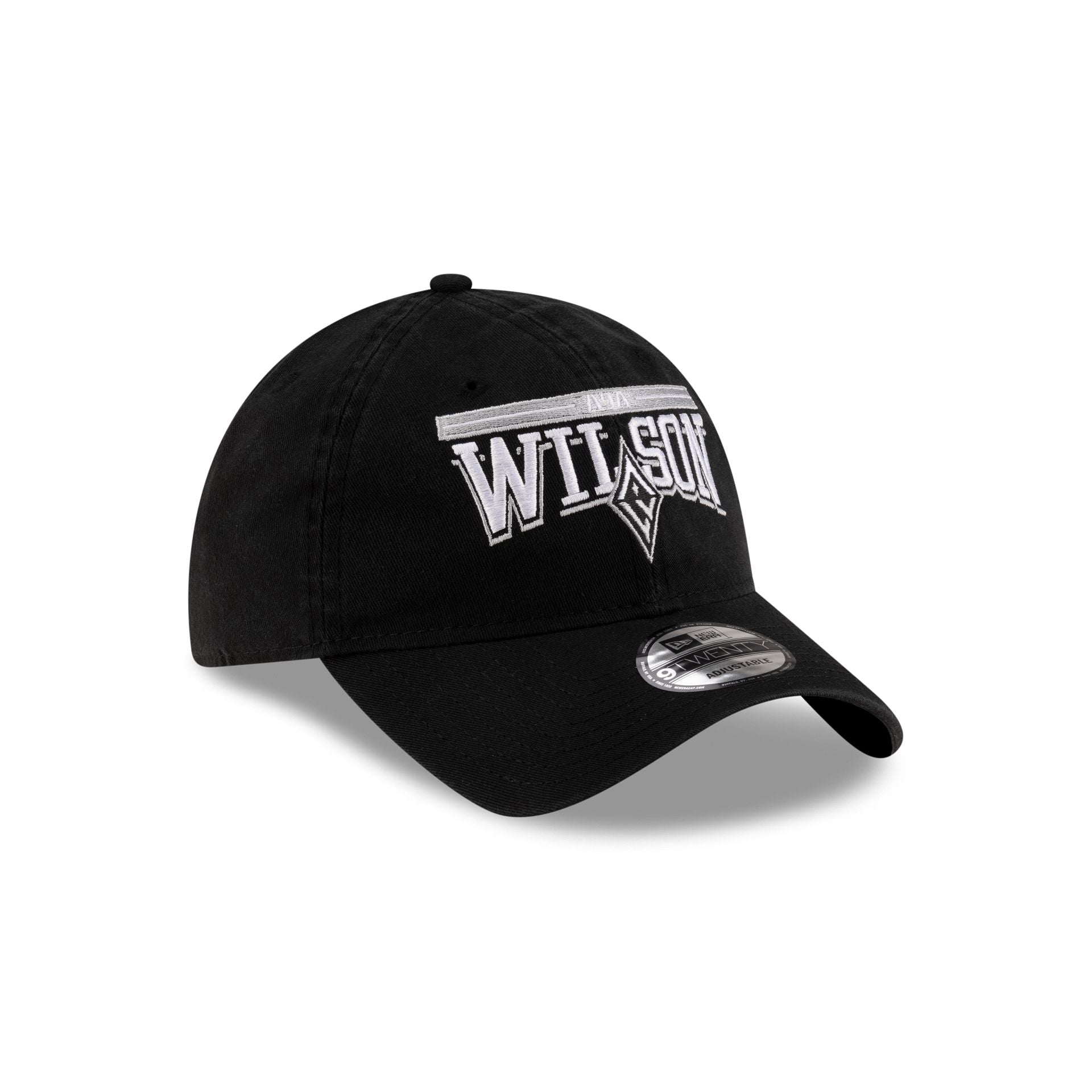 Las Vegas Aces A'ja Wilson Wordmark 9TWENTY Adjustable Hat