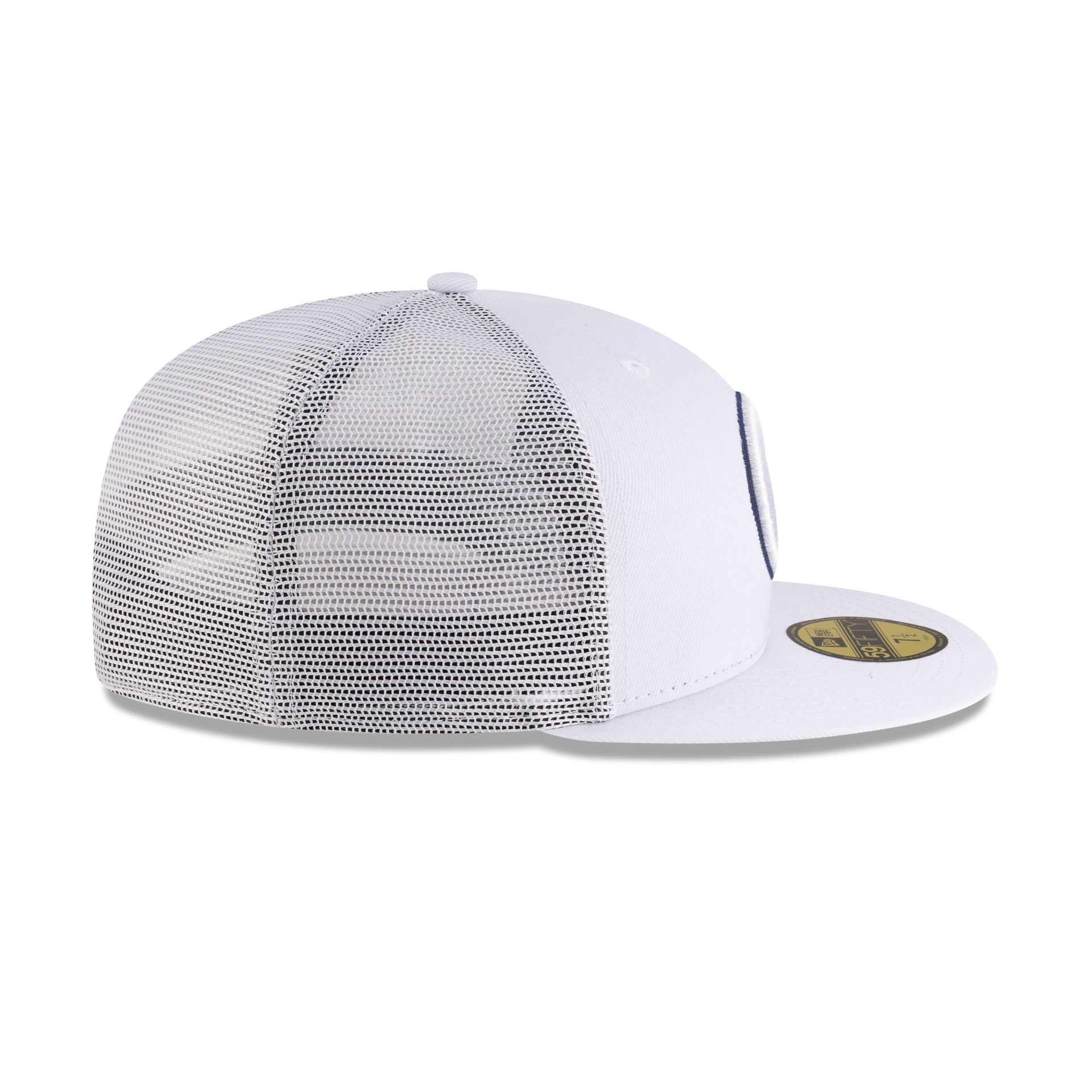 Georgetown Hoyas White 59FIFTY Fitted Trucker Hat