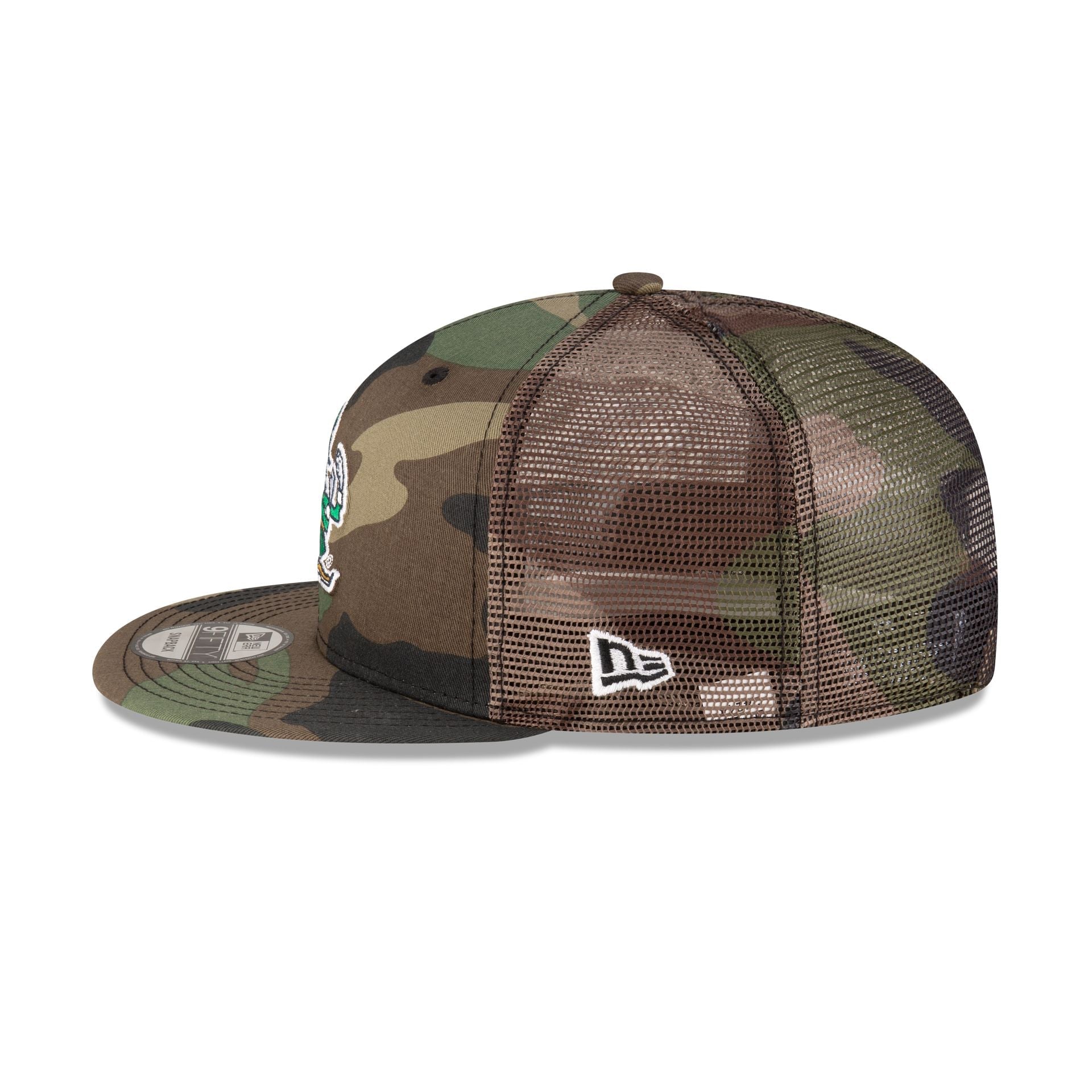 Notre Dame Fighting Irish Camo 9FIFTY Trucker Hat