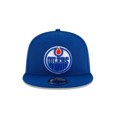 Edmonton Oilers Blue 9FIFTY Snapback Hat