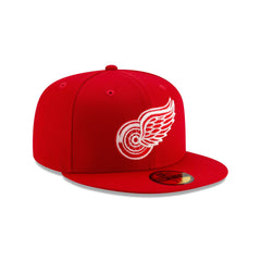 Detroit Red Wings Scarlet 59FIFTY Fitted Hat