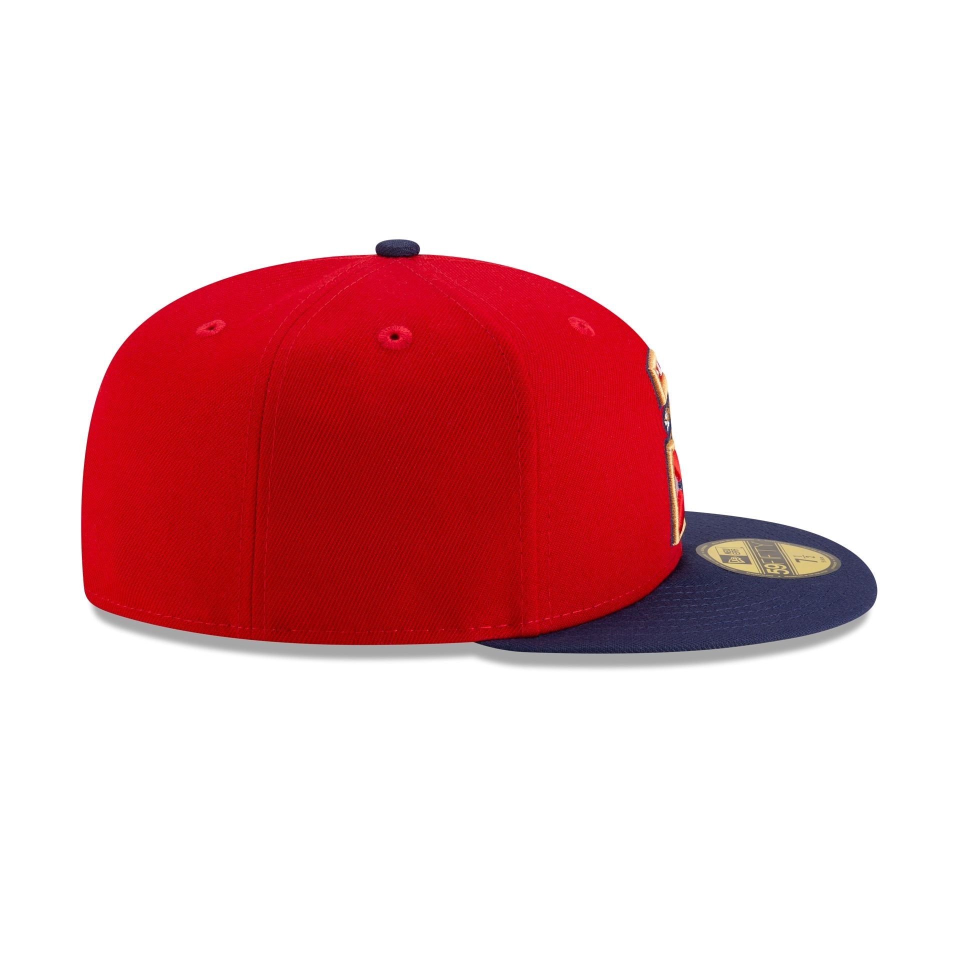 Florida Panthers Scarlet & Navy 59FIFTY Fitted Hat