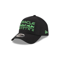 Oracle Red Bull Racing Race Essentials Black 9FORTY A-Frame Snapback Hat