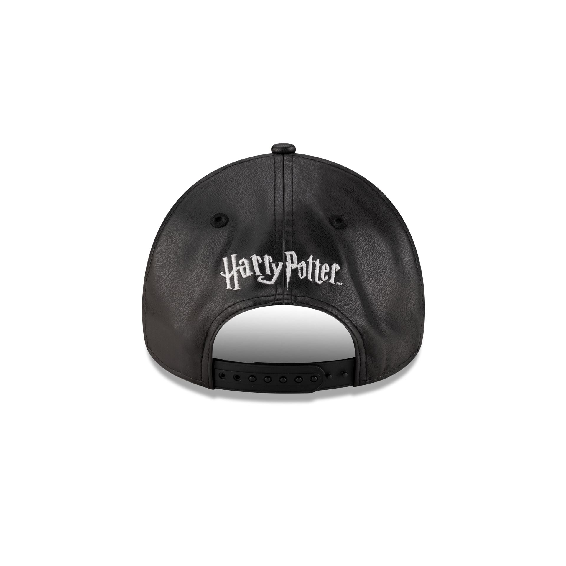 Harry Potter Dark Arts Faux Leather 9FORTY A-Frame Snapback Hat
