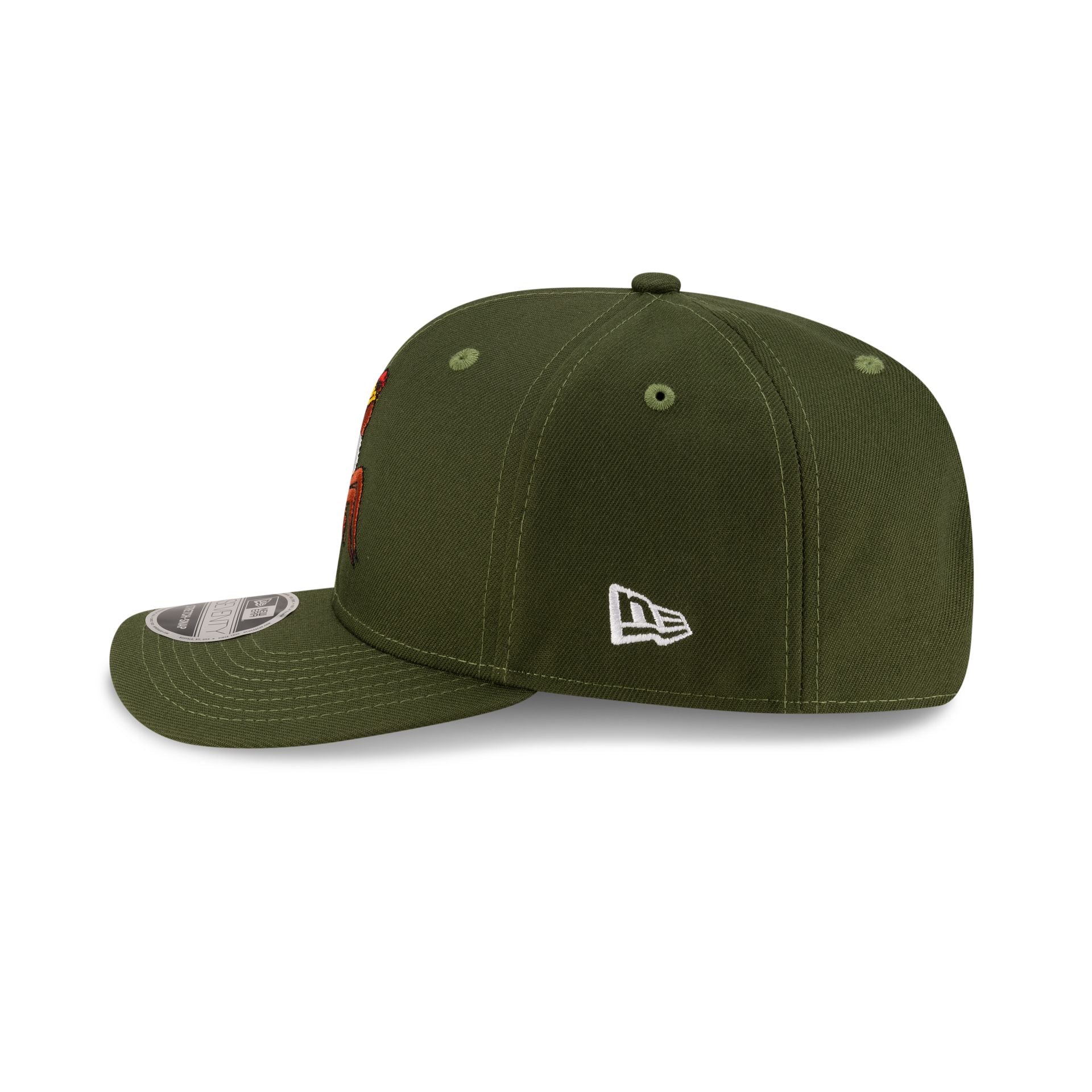 Looney Tunes Foghorn Leghorn Rifle Green 9SEVENTY Stretch-Snap Hat