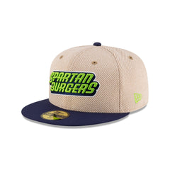 Hub City Spartanburgers Terry Heather Tan 59FIFTY Fitted Hat