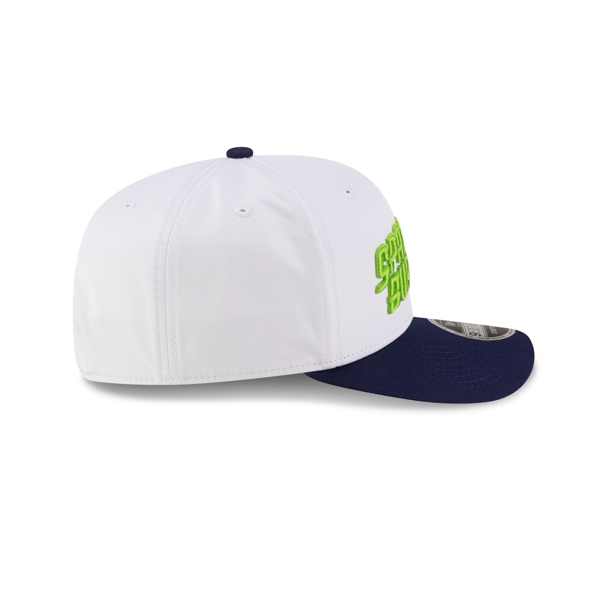 Hub City Spartanburgers Optic White 9SEVENTY Stretch-Snap Hat