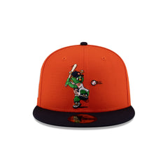 Houston Astros Mascot Orange 59FIFTY Fitted Hat
