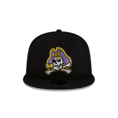 East Carolina Pirates Black 9FIFTY Snapback Hat