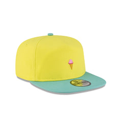 New Era Cap Ice Cream Yellow Golfer Hat