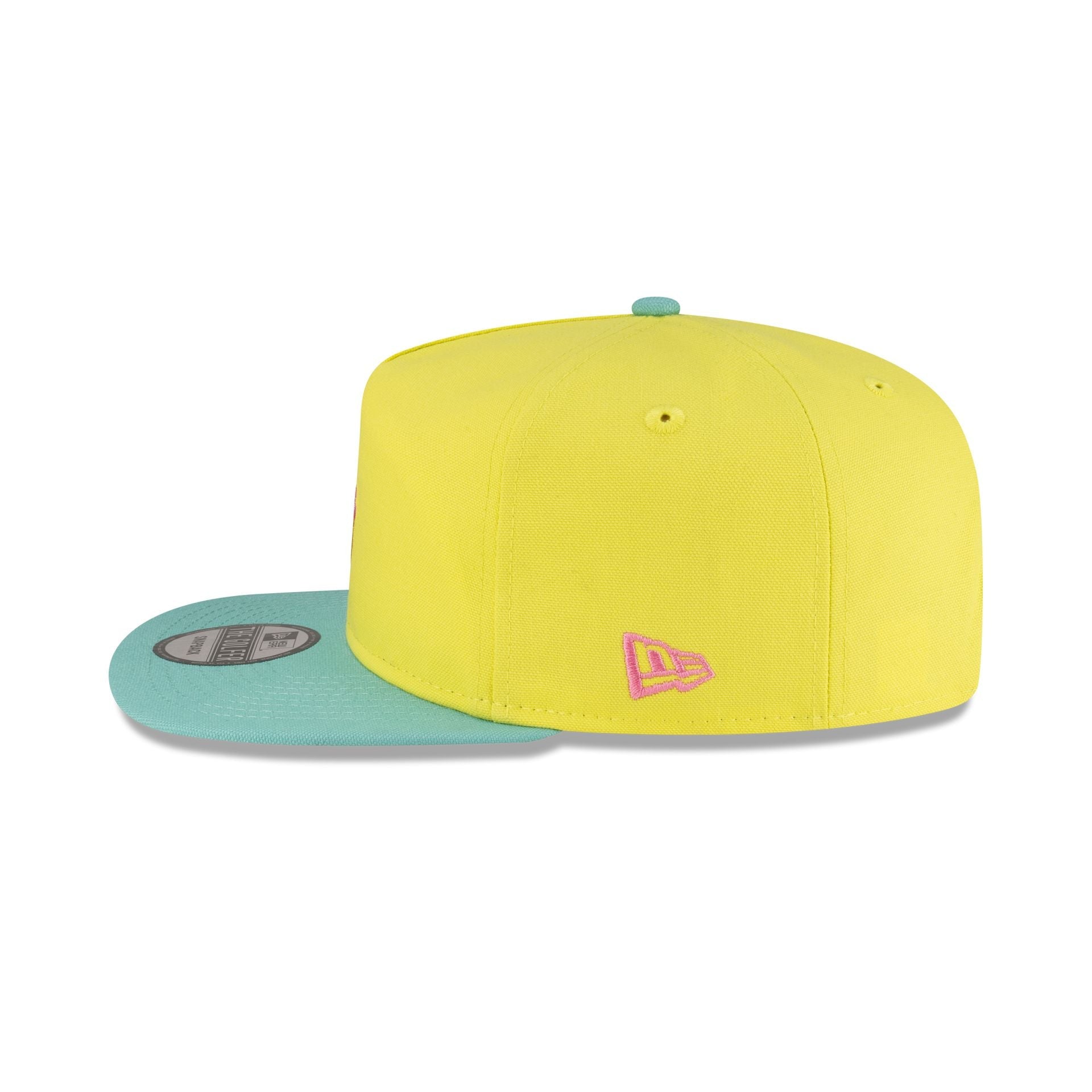 New Era Cap Ice Cream Yellow Golfer Hat