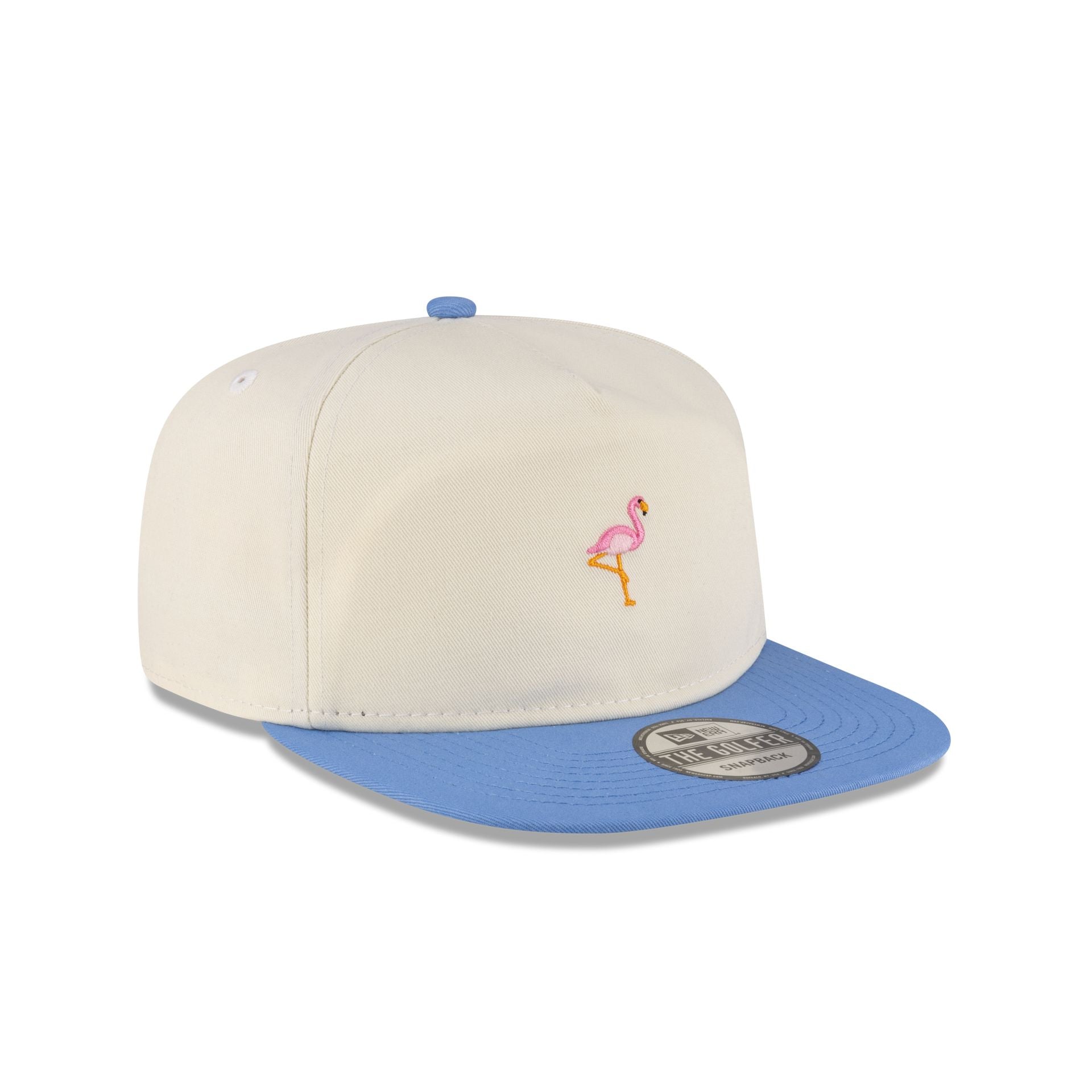 New Era Cap Flamingo White Golfer Hat