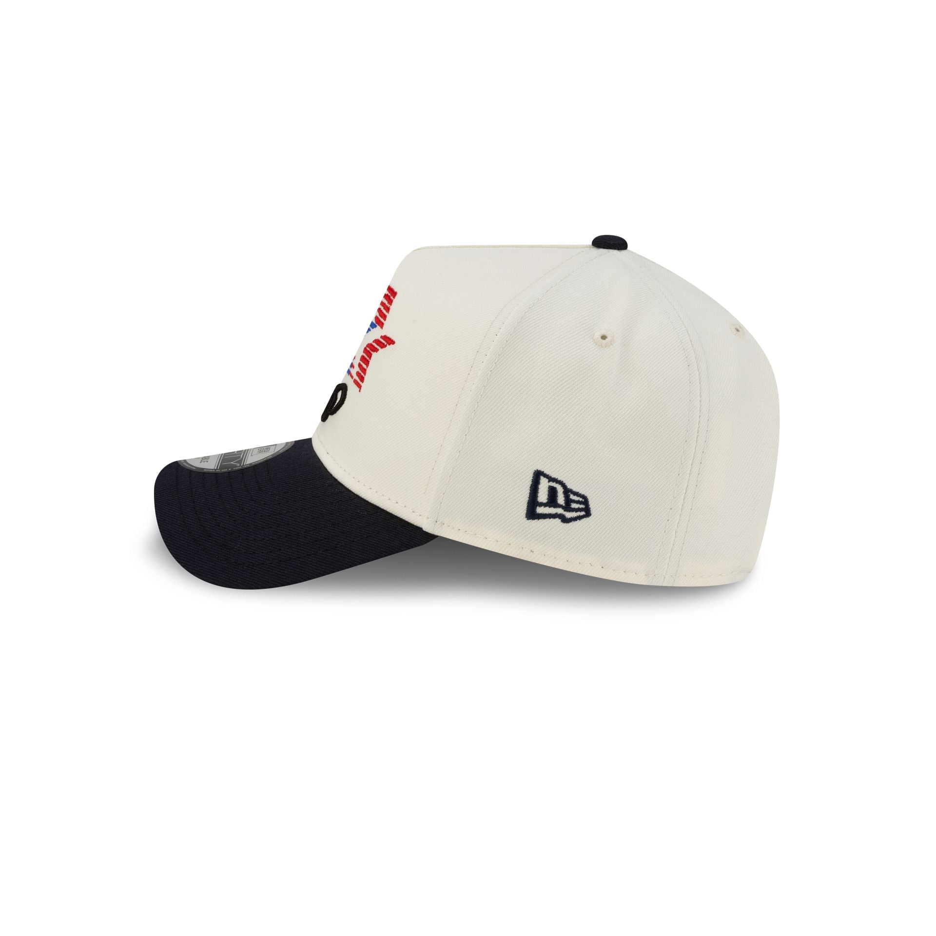 Olympic Heritage Los Angeles 1984 Olympic Games Stars Chrome White Navy 9FORTY A-Frame Snapback Hat