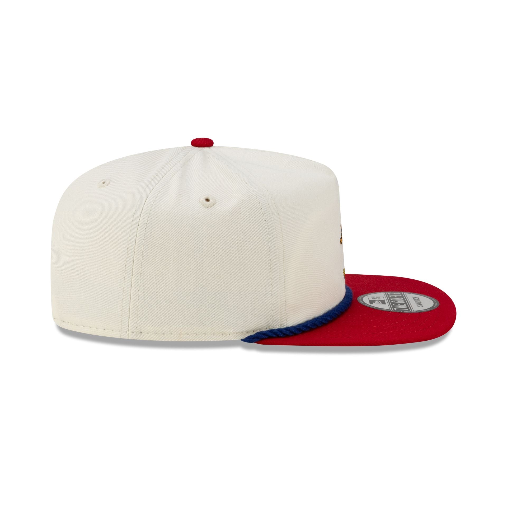 Olympic Heritage Los Angeles 1984 Olympic Games Eagle Chrome White Red Golfer Hat