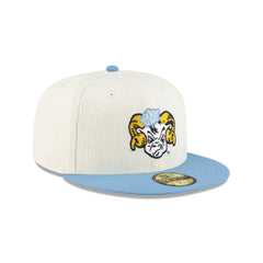 North Carolina Tar Heels Chrome Corduroy College Vault 59FIFTY Fitted Hat