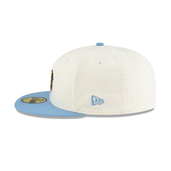 North Carolina Tar Heels Chrome Corduroy College Vault 59FIFTY Fitted Hat