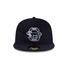 Penn State Nittany Lions Navy Corduroy College Vault 59FIFTY Fitted Hat