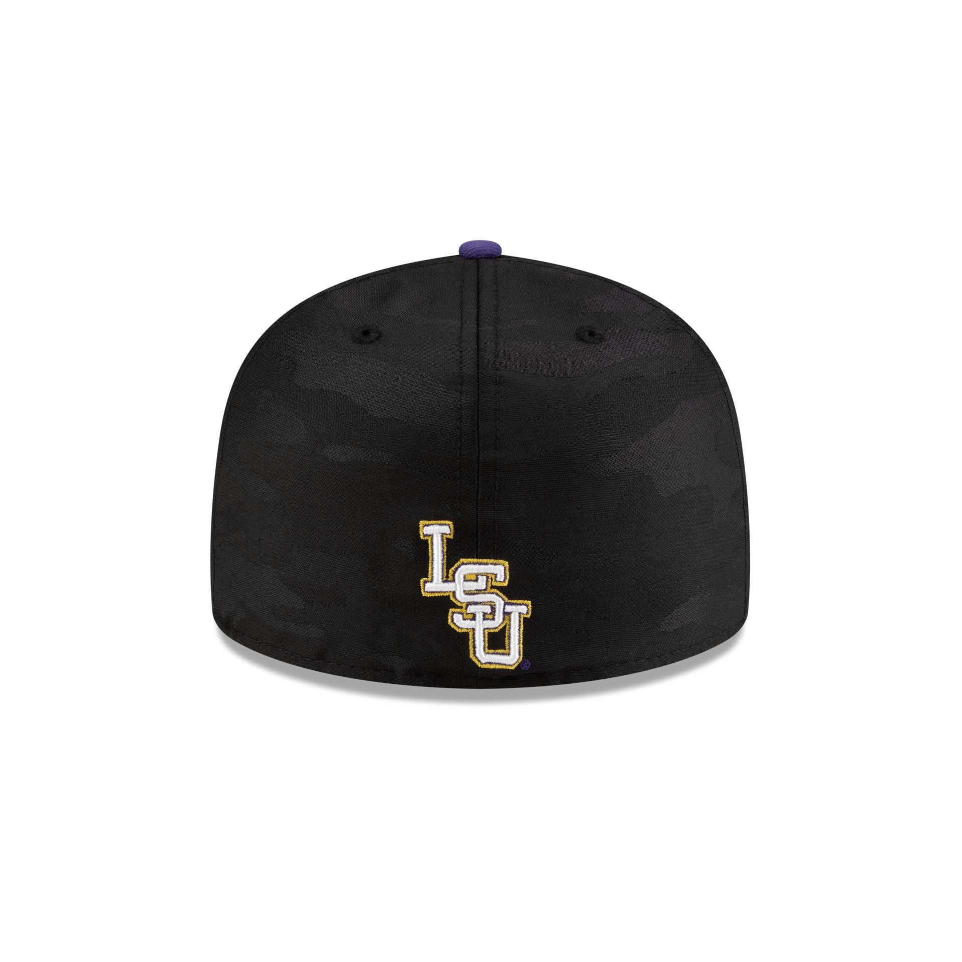 LSU Tigers Black Camo 59FIFTY Fitted Hat