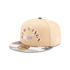 Detroit Red Wings Retro Camo 59FIFTY Fitted Hat