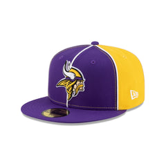 Minnesota Vikings Two-Tone Pinwheel 59FIFTY Fitted Hat