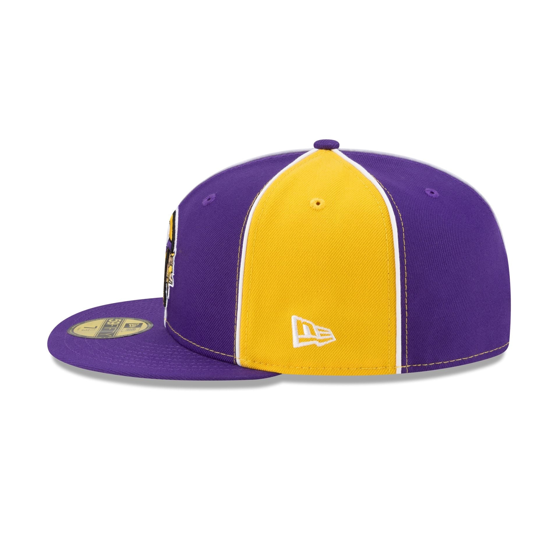 Minnesota Vikings Two-Tone Pinwheel 59FIFTY Fitted Hat