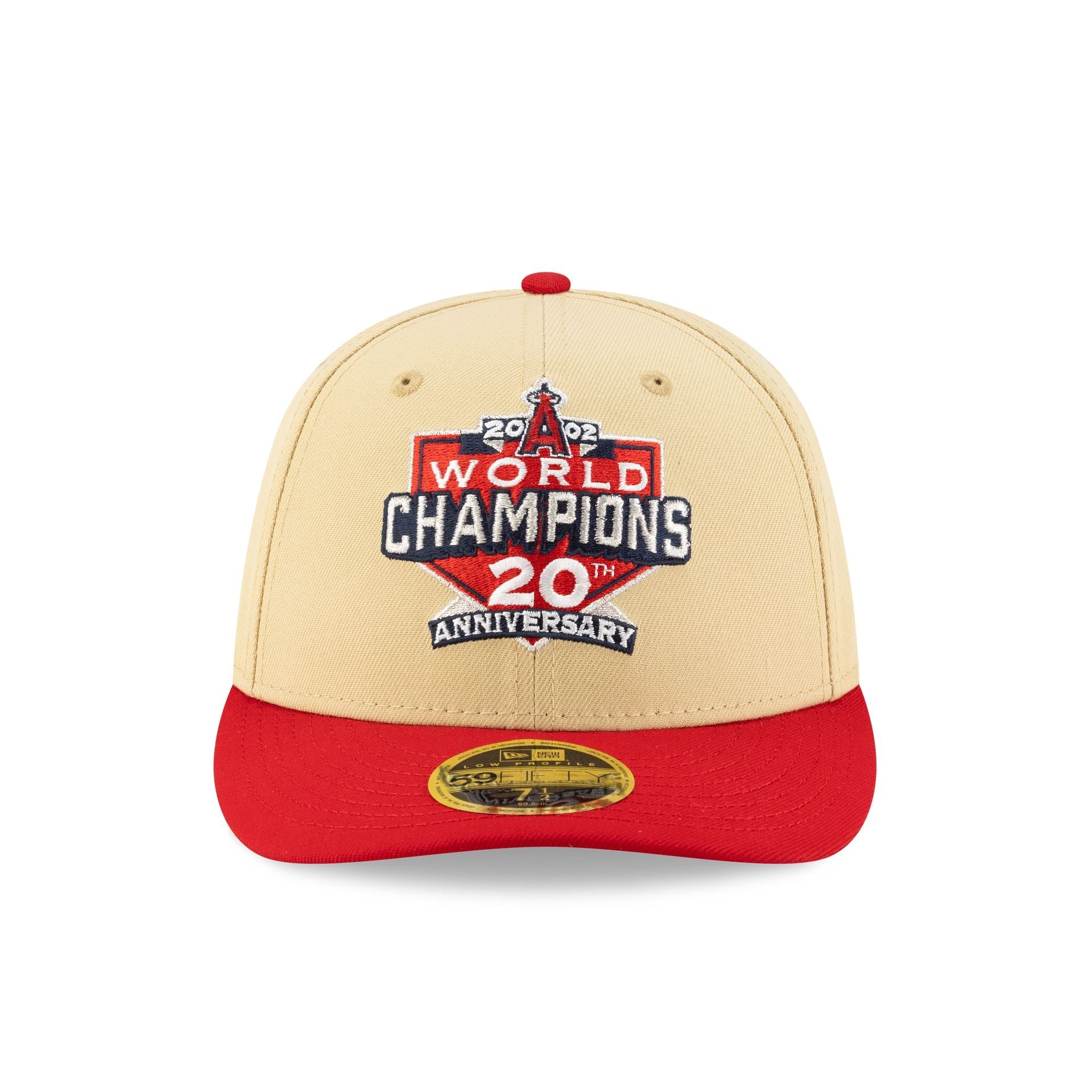 Los Angeles Angels World Series Low Profile 59FIFTY Fitted Hat