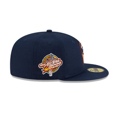 Golden State Warriors 1997-2009 Hardwood Classics Ocean Blue 59FIFTY Fitted Hat