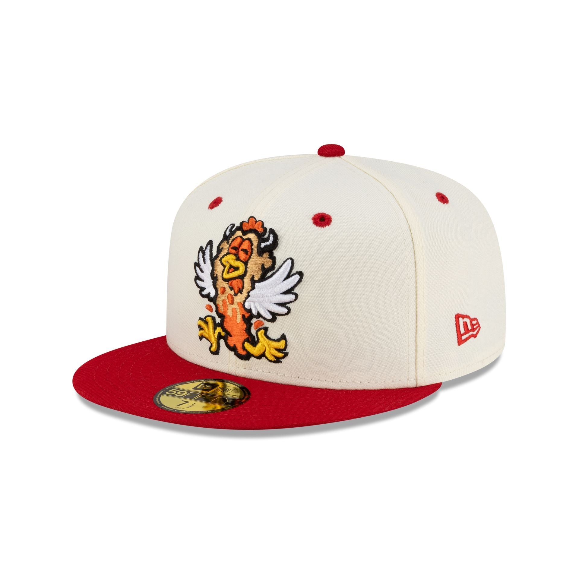 New Hampshire Fisher Cats Chrome Food Pack 59FIFTY Fitted Hat