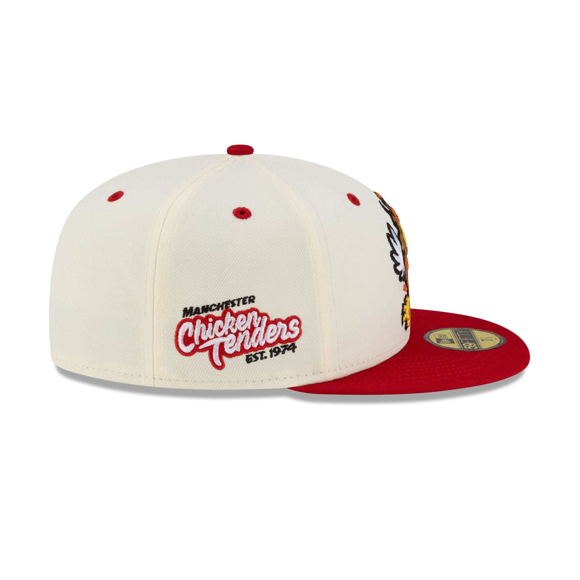 New Hampshire Fisher Cats Chrome Food Pack 59FIFTY Fitted Hat