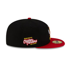 New Hampshire Fisher Cats Black Food Pack 59FIFTY Fitted Hat