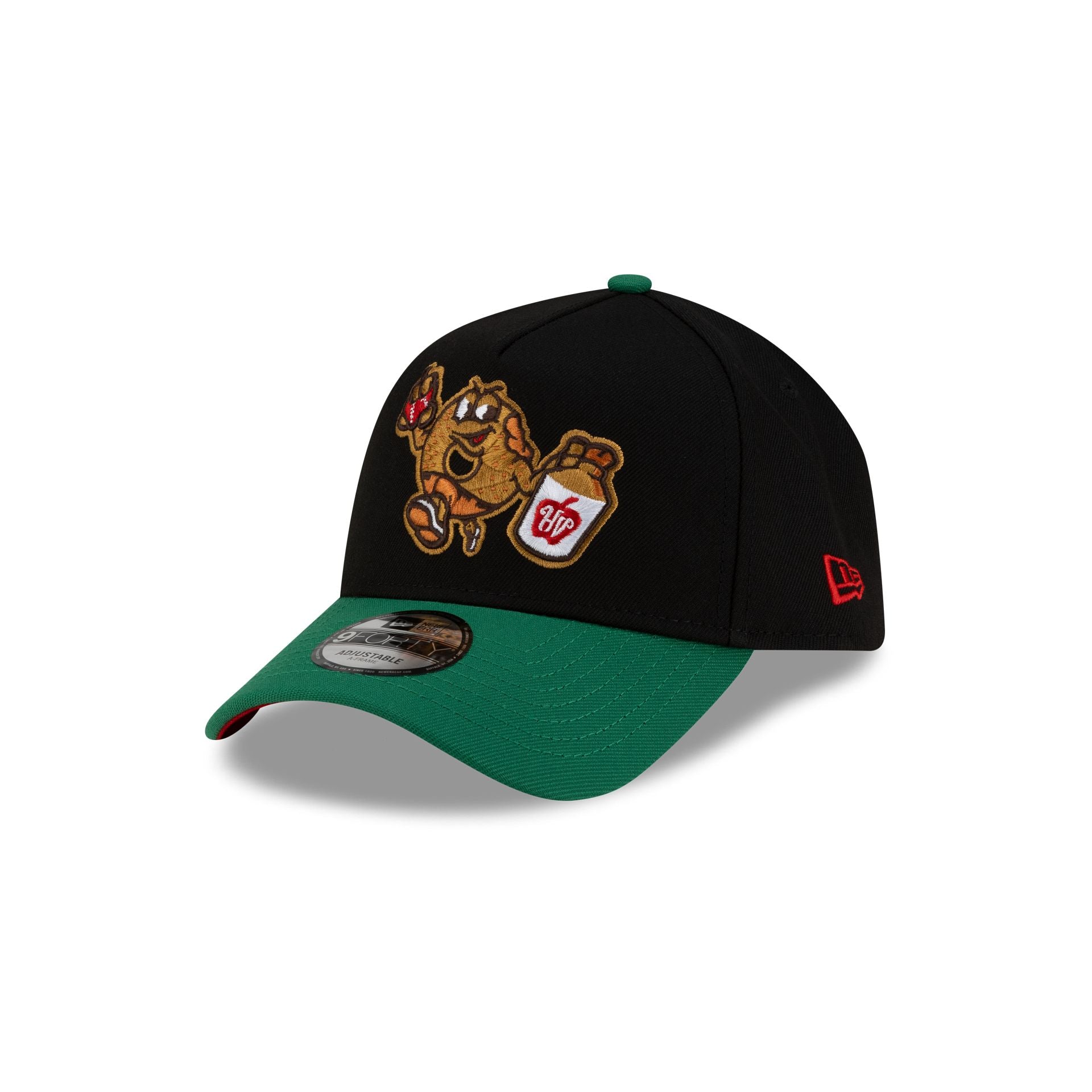Hudson Valley Renegades Black Food Pack 9FORTY A-Frame Snapback Hat