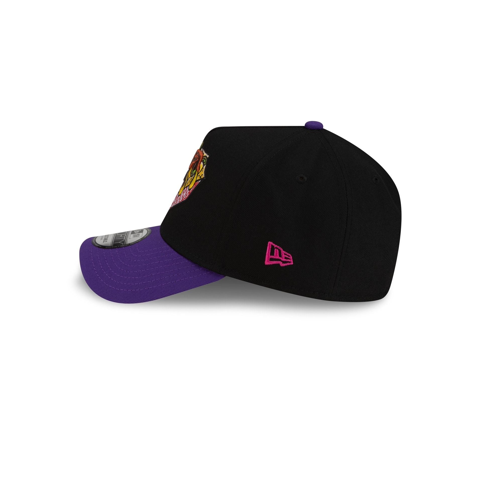 Memphis Redbirds Black Food Pack 9FORTY A-Frame Snapback Hat
