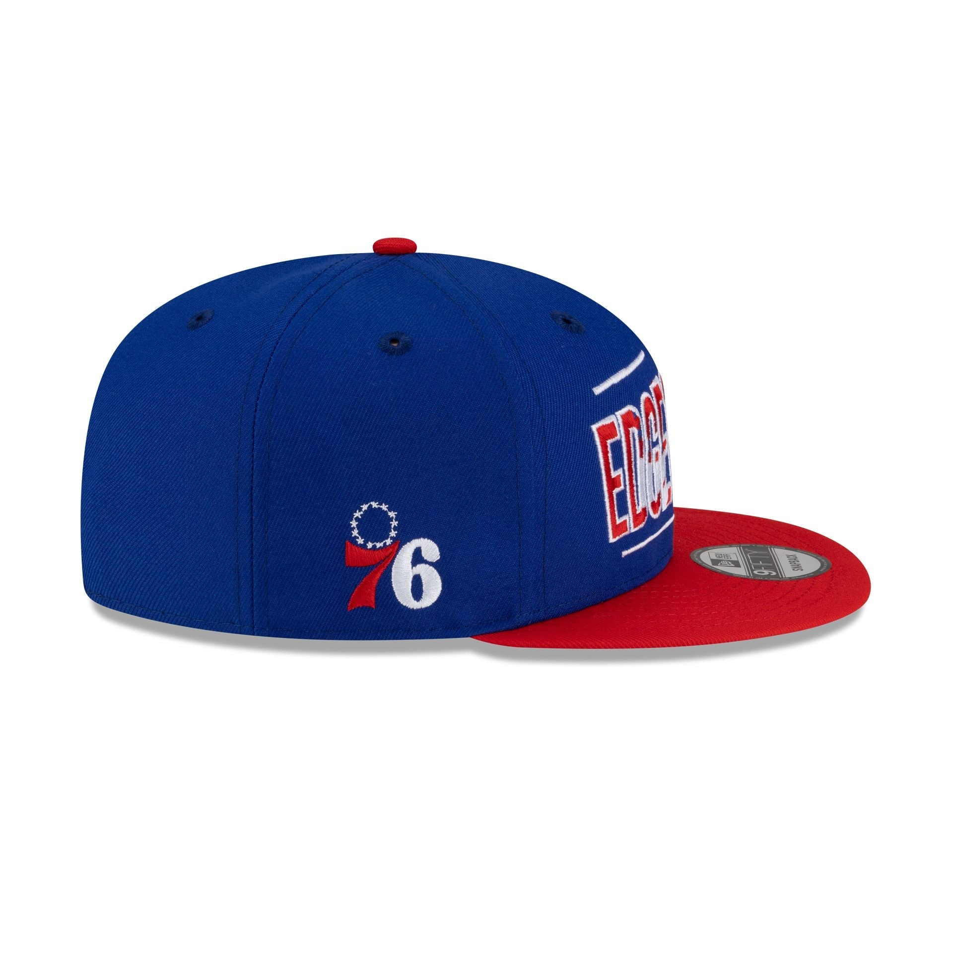 Philadelphia 76ers VJ Edgecombe Wordmark 9FIFTY Snapback Hat