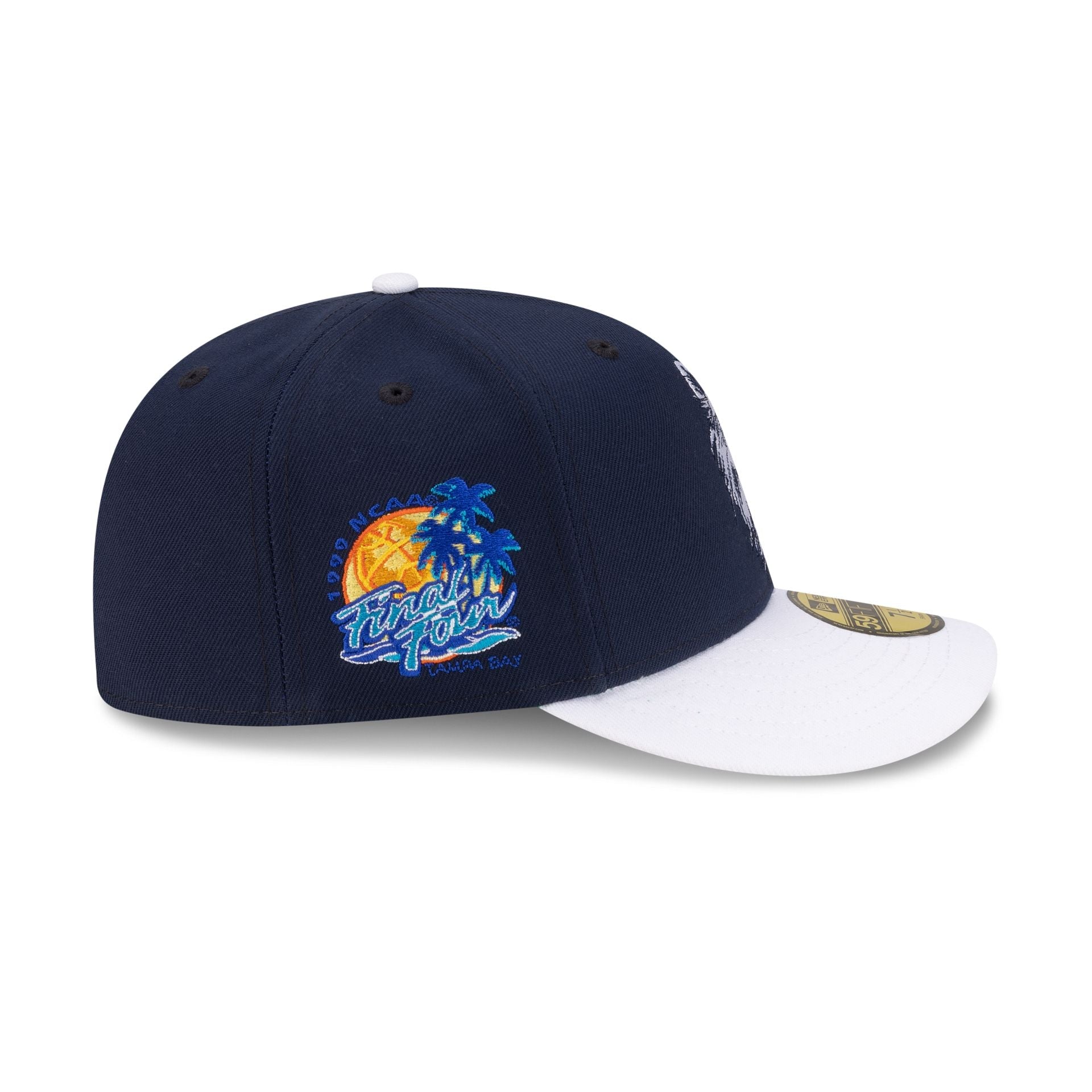 Just Caps College Champions Sidepatch Connecticut Huskies 59FIFTY Fitted Hat