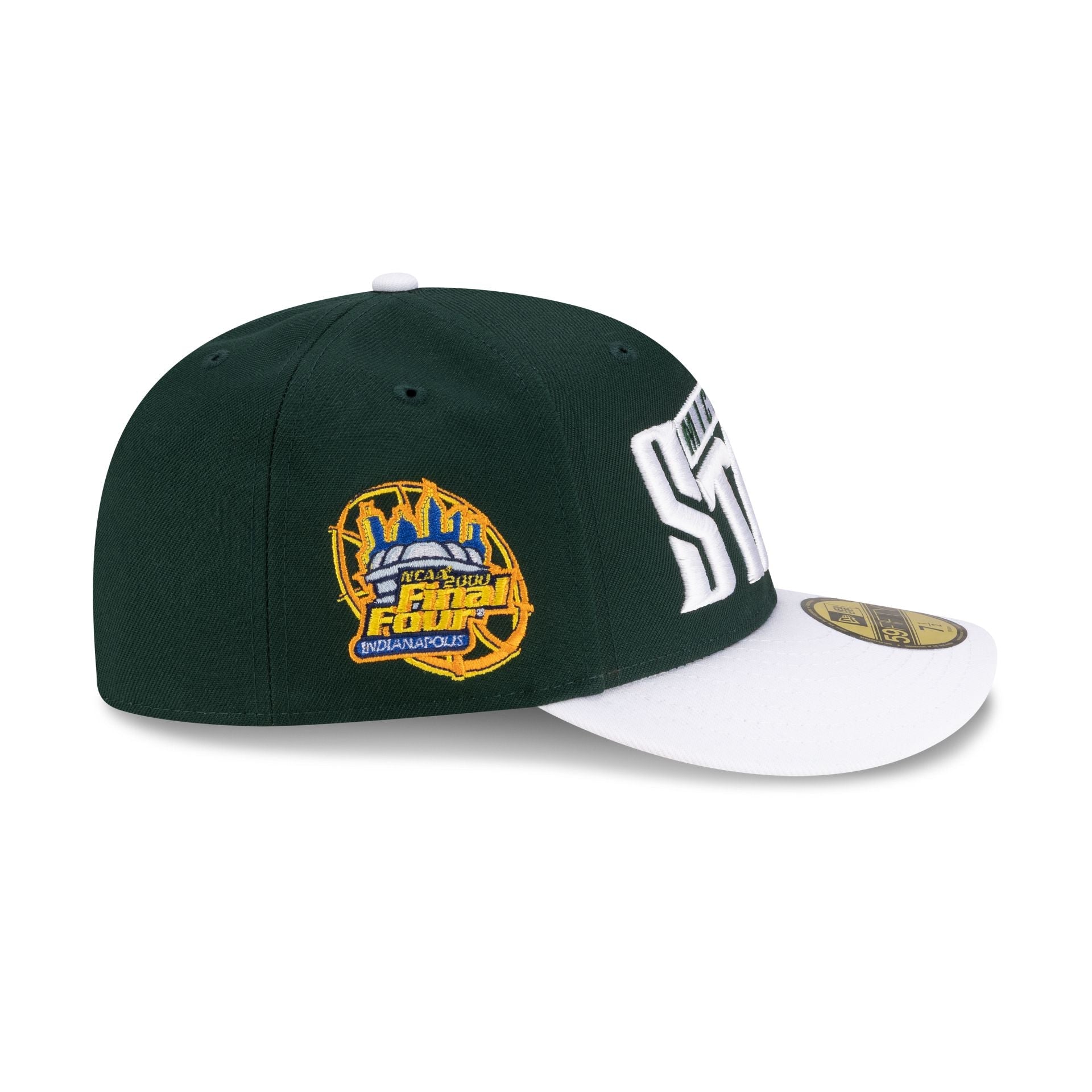 Just Caps College Champions Sidepatch Michigan State Spartans 59FIFTY Fitted Hat