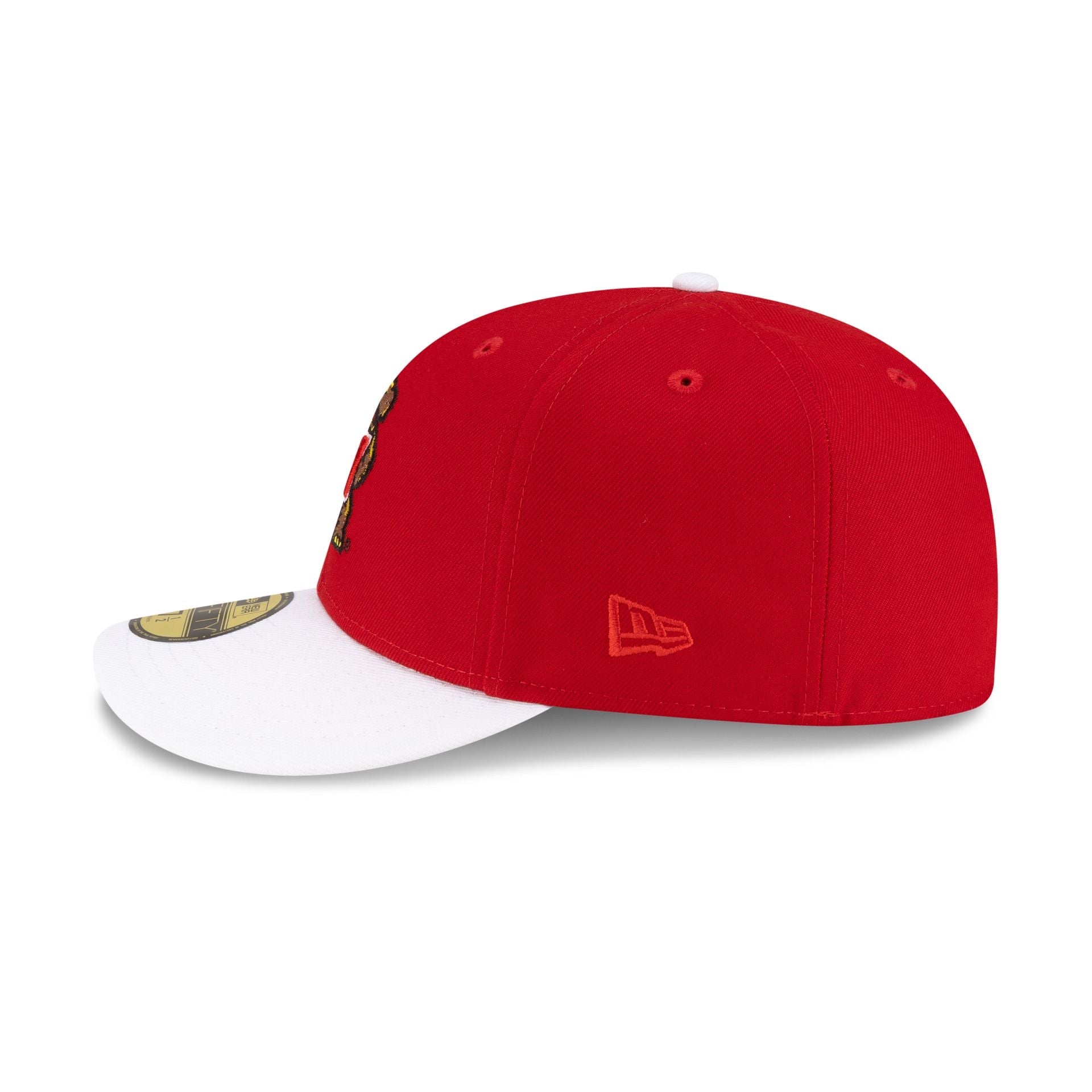 Just Caps College Champions Sidepatch Maryland Terrapins 59FIFTY Fitted Hat