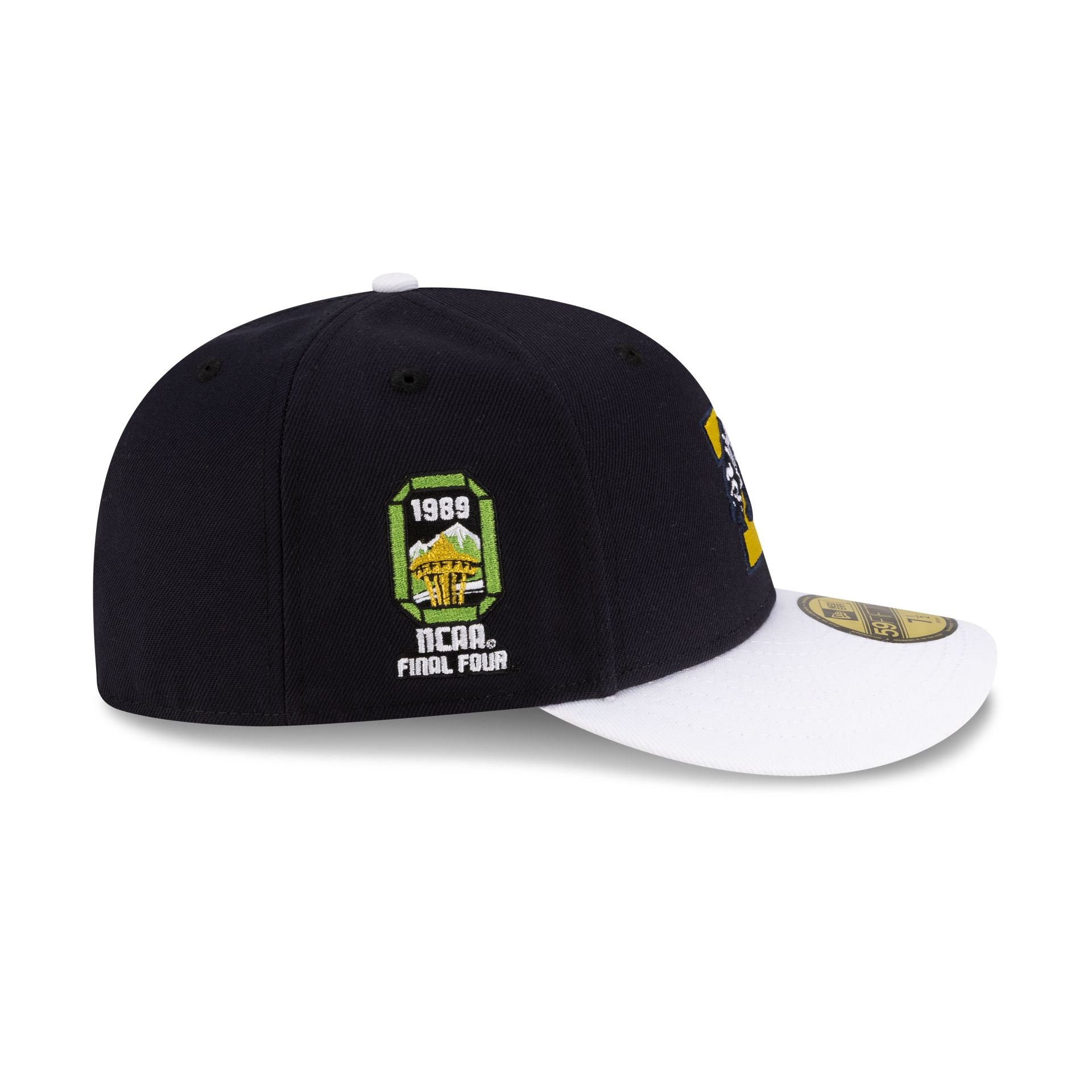 Just Caps College Champions Sidepatch Michigan Wolverines 59FIFTY Fitted Hat