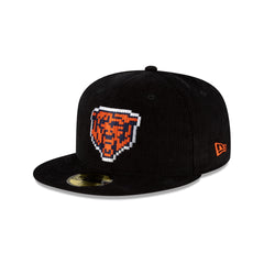 Just Caps NFL Pixelated Chicago Bears 59FIFTY Fitted Hat