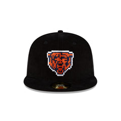 Just Caps NFL Pixelated Chicago Bears 59FIFTY Fitted Hat