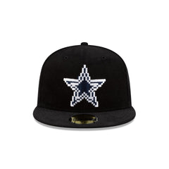 Just Caps NFL Pixelated Dallas Cowboys 59FIFTY Fitted Hat