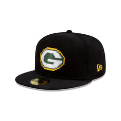 Just Caps NFL Pixelated Green Bay Packers 59FIFTY Fitted Hat